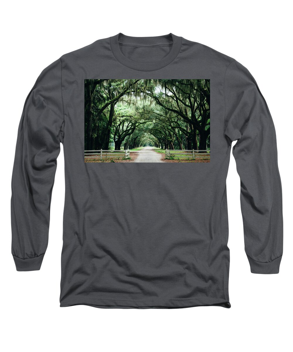 Path Long Sleeve T-Shirt featuring the digital art Path #11 by Super Lovely