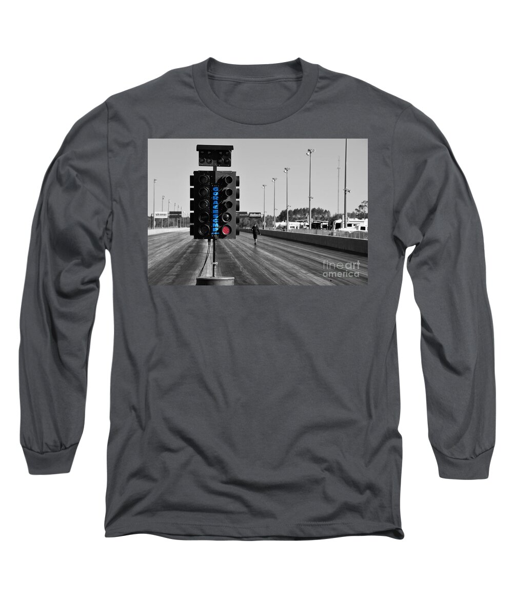 Motorcycle Long Sleeve T-Shirt featuring the photograph Mancup SGMP 2017 by JT #12 by Jack Norton