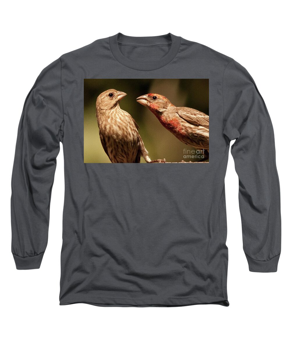 Birds Long Sleeve T-Shirt featuring the photograph Birds #14 by Marc Bittan