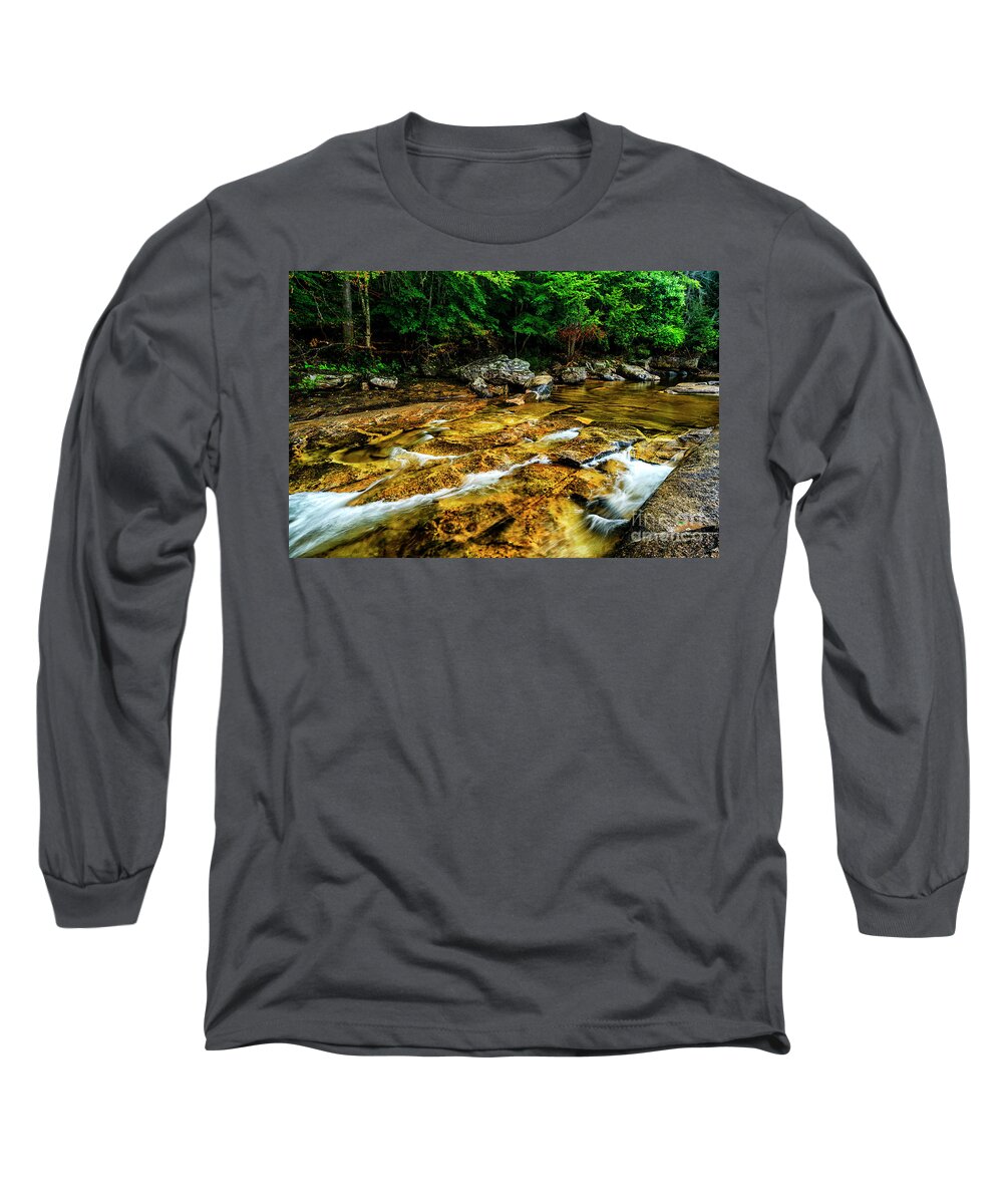 Williams River Long Sleeve T-Shirt featuring the photograph Williams River Summer #17 by Thomas R Fletcher