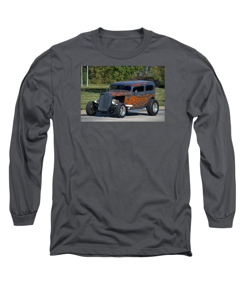 1933 Long Sleeve T-Shirt featuring the photograph 1933 Ford Sedan Hot Rod by Tim McCullough