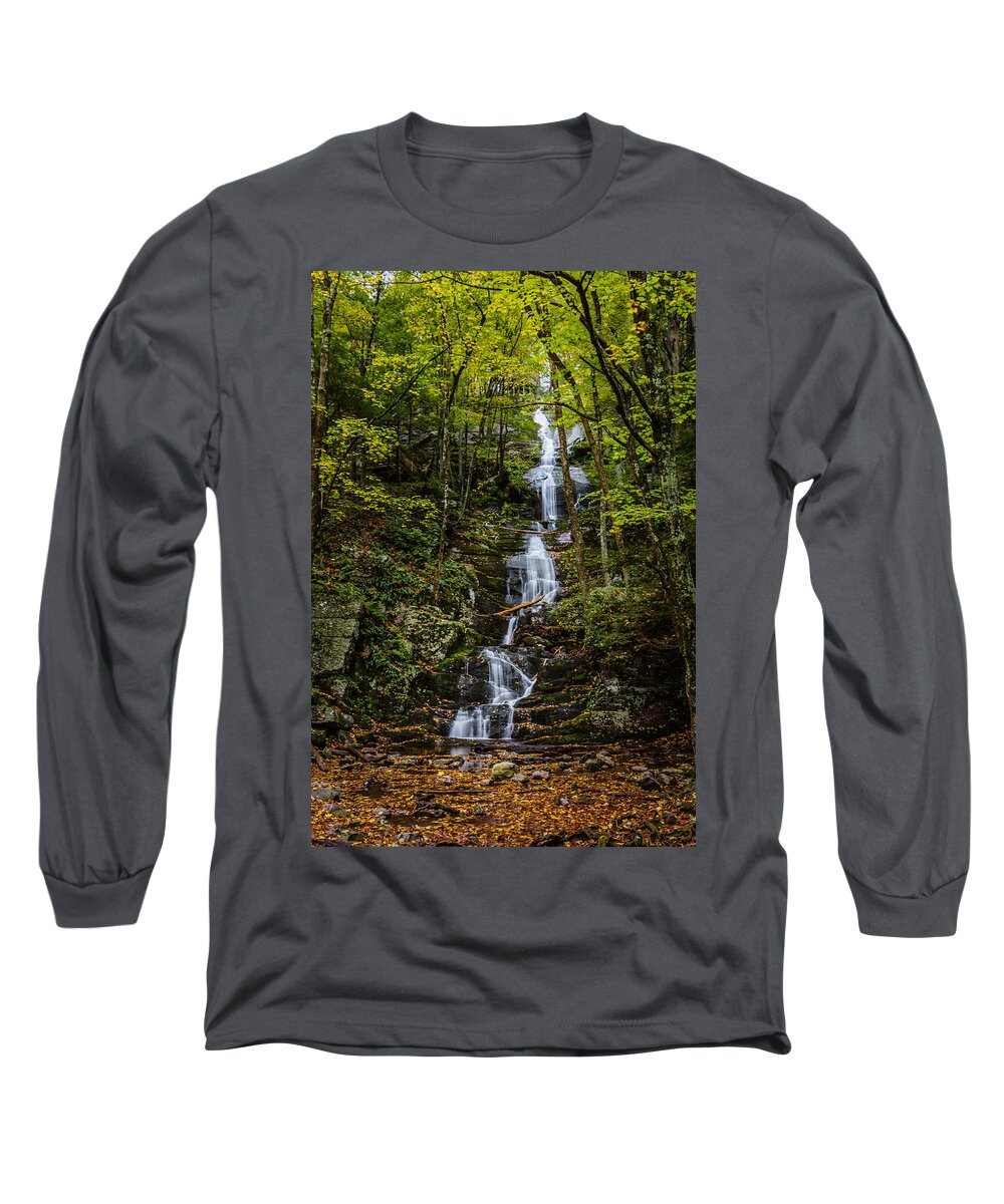 Buttermilk Falls Long Sleeve T-Shirt featuring the photograph Buttermilk falls #2 by SAURAVphoto Online Store