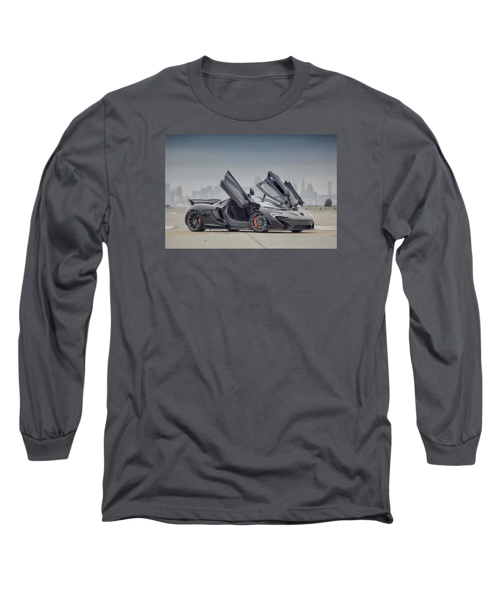 Mclaren Long Sleeve T-Shirt featuring the photograph McLaren P1 #2 by ItzKirb Photography