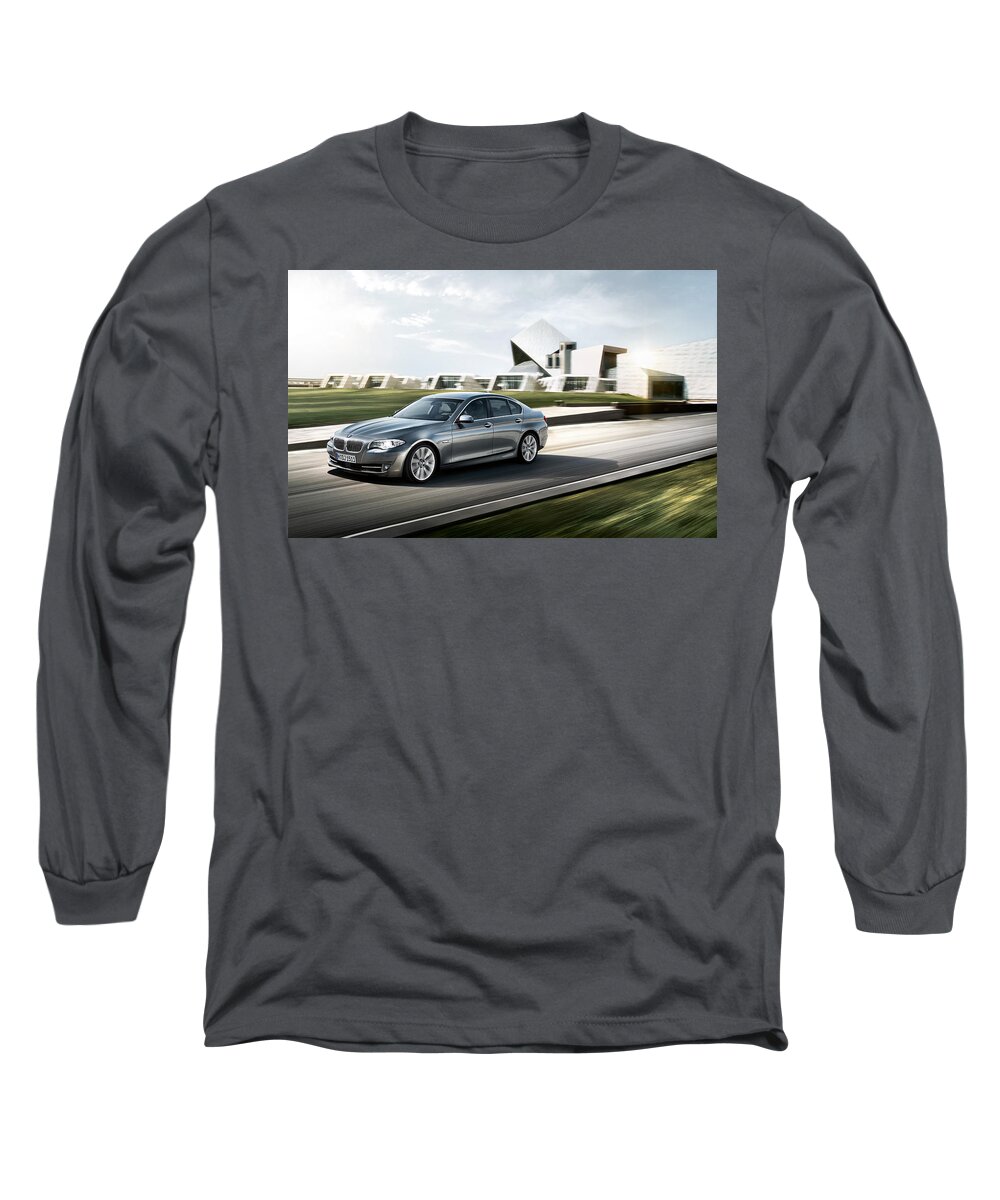 Bmw Long Sleeve T-Shirt featuring the digital art BMW #24 by Super Lovely