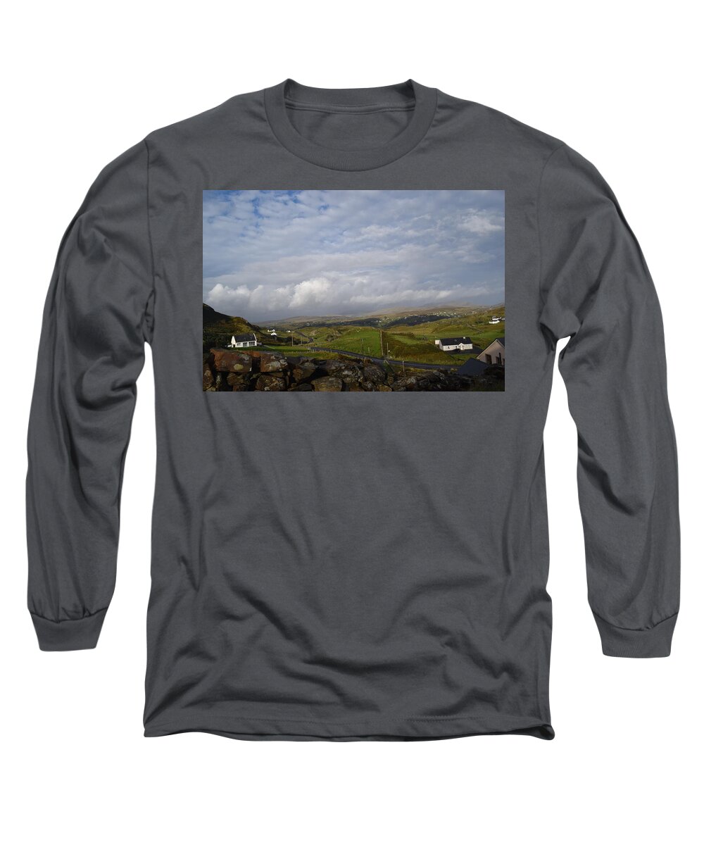 Ireland Long Sleeve T-Shirt featuring the photograph Donegal View #3 by Curtis Krusie