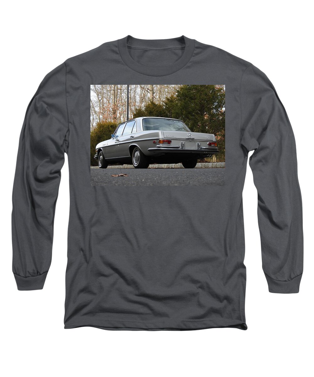 Mercedes-benz 300sel Long Sleeve T-Shirt featuring the photograph Mercedes-Benz 300SEL #3 by Jackie Russo
