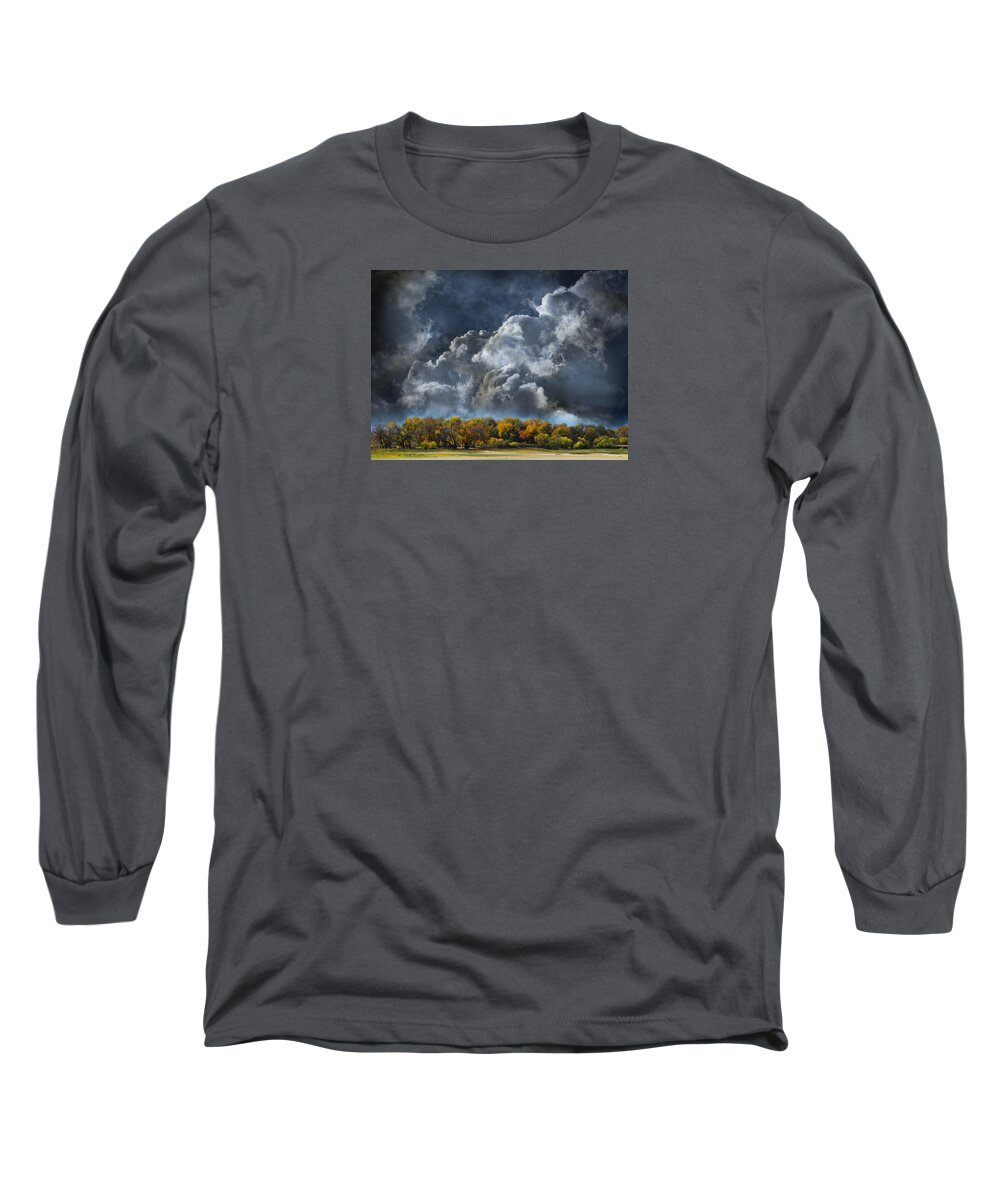 Trees Long Sleeve T-Shirt featuring the photograph 3985 by Peter Holme III