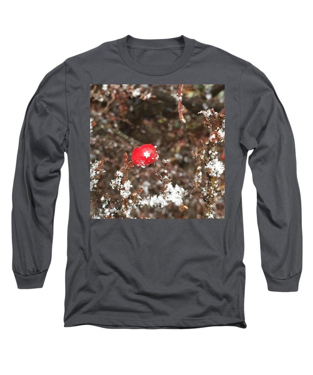 W2kleingeld Long Sleeve T-Shirt featuring the photograph ❄️❄️❄️ #4 by Collin Durden