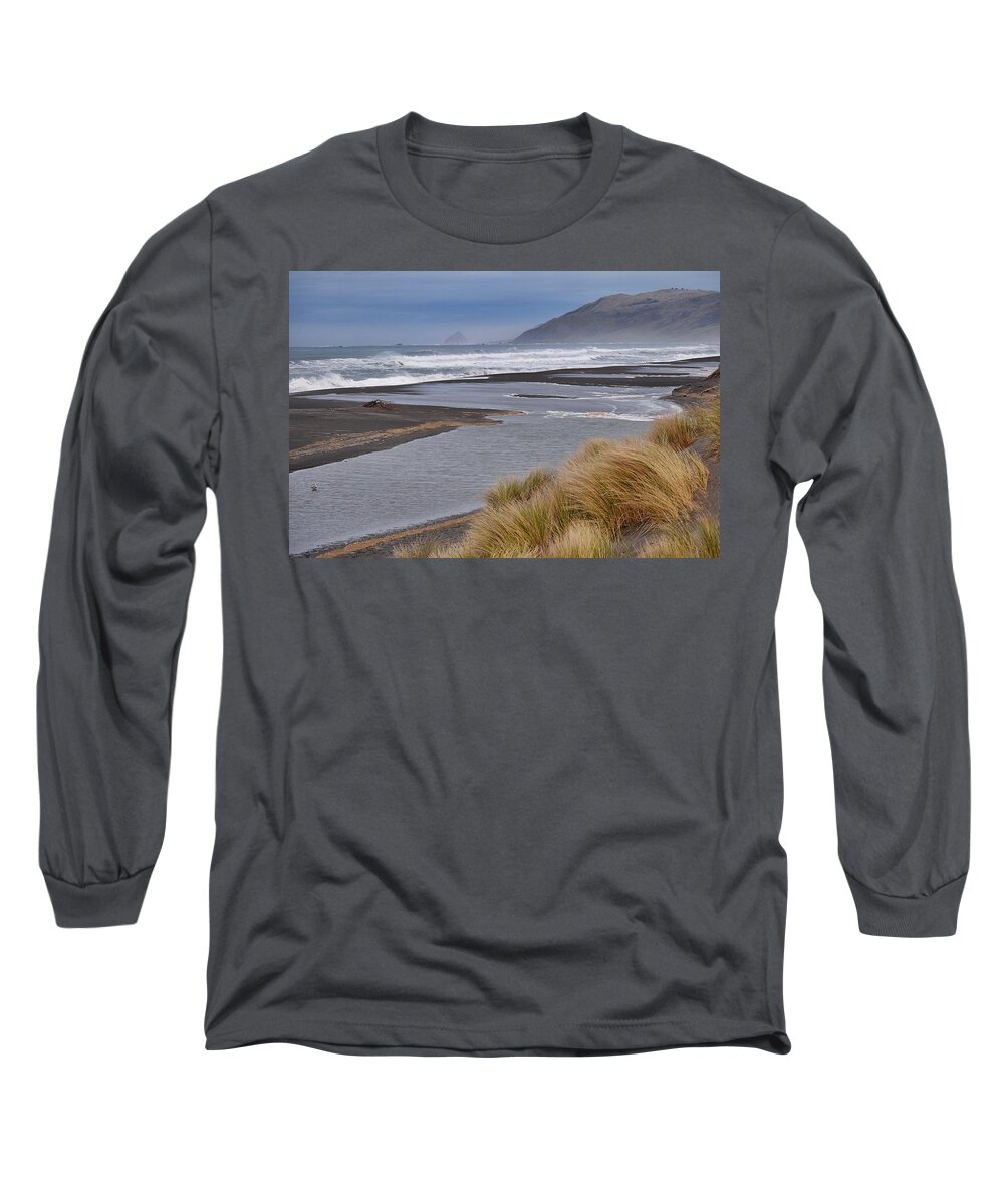 The Lost Coast Long Sleeve T-Shirt featuring the photograph The Lost Coast #4 by Maria Jansson
