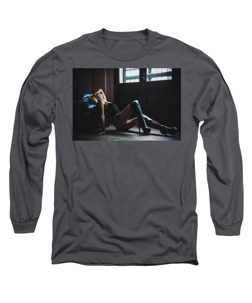 Adult Long Sleeve T-Shirt featuring the photograph ... #46 by Traven Milovich