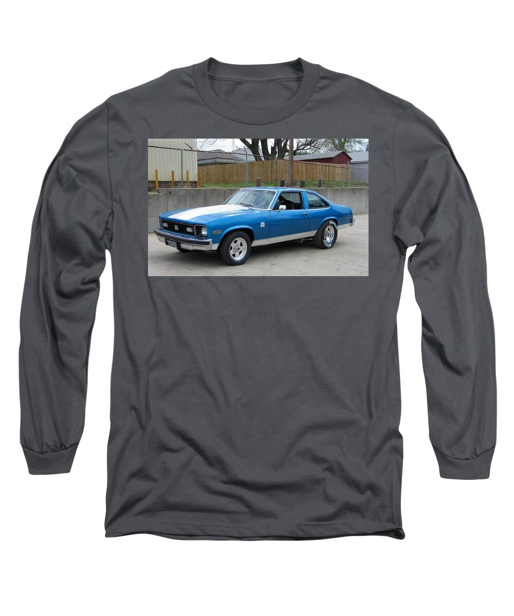 Chevrolet Long Sleeve T-Shirt featuring the photograph Chevrolet #5 by Jackie Russo