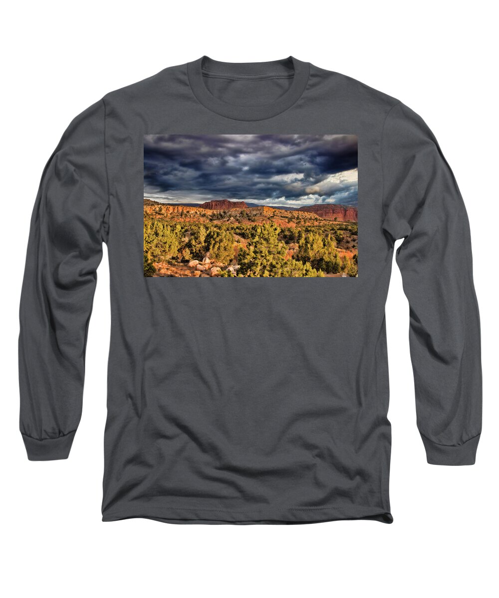 Capitol Reef National Park Long Sleeve T-Shirt featuring the photograph Capitol Reef National Park #526 by Mark Smith