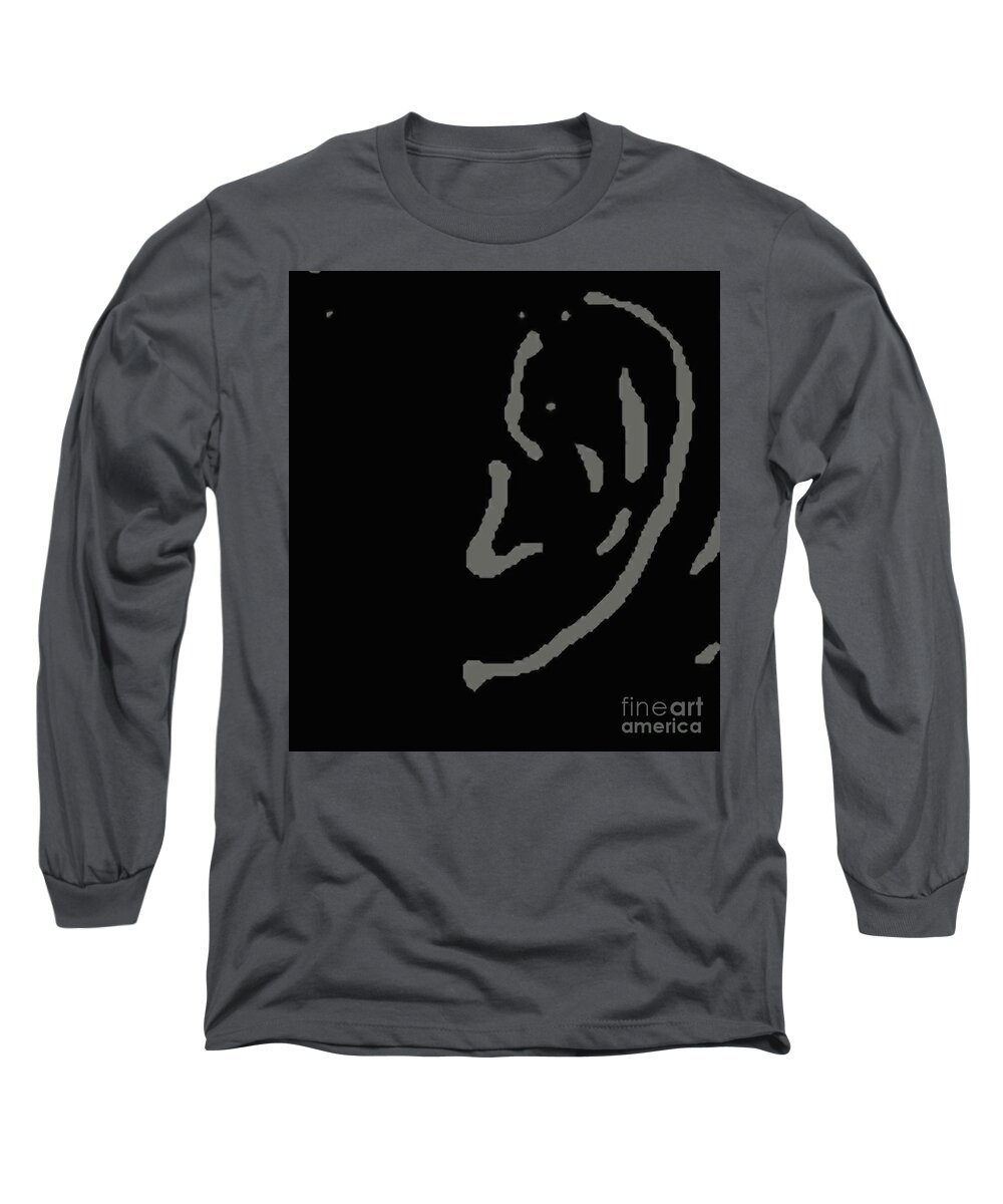  Long Sleeve T-Shirt featuring the digital art 6-19-2057o by Walter Paul Bebirian