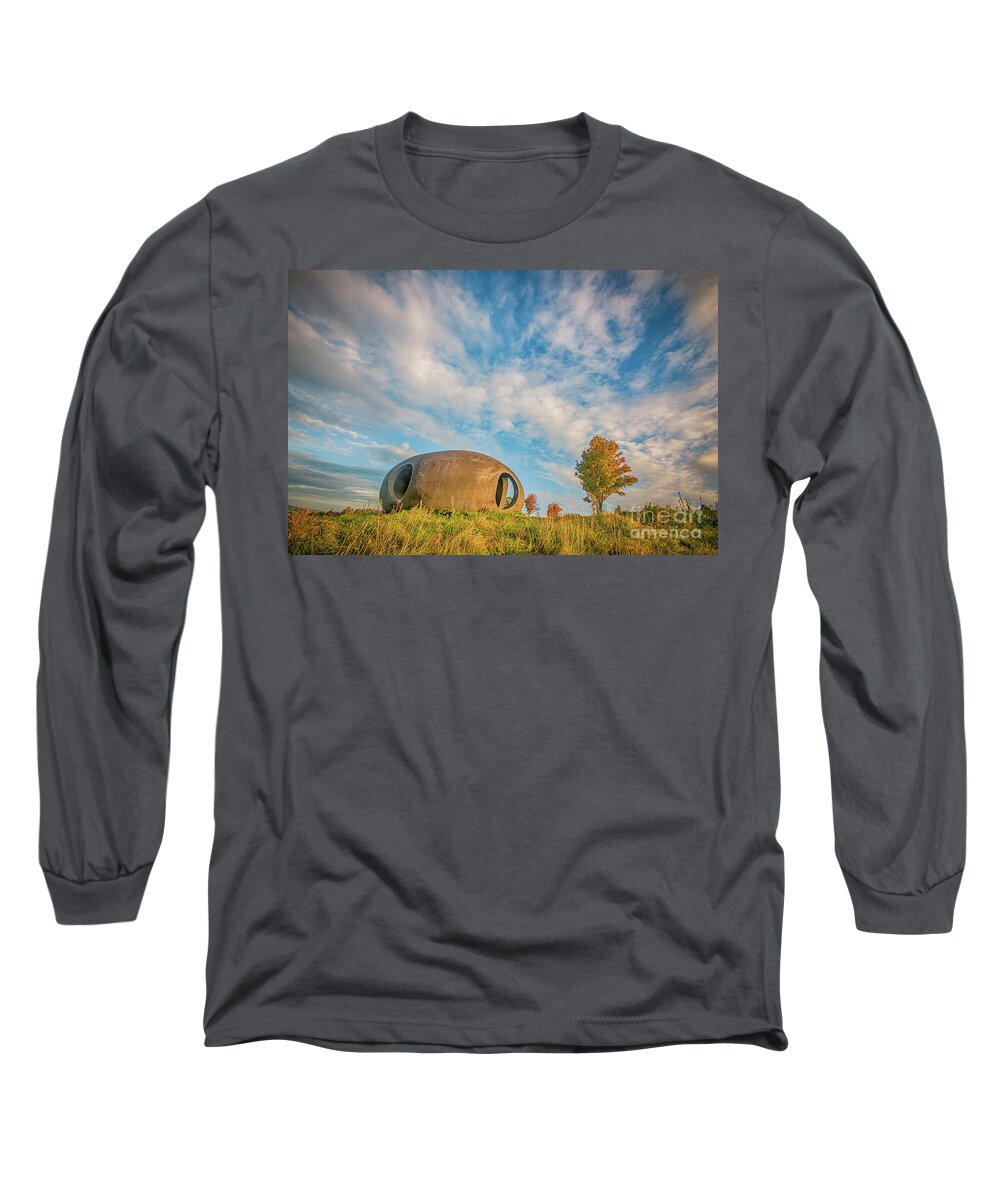 Atom Long Sleeve T-Shirt featuring the photograph Atom Panopticon #6 by Mariusz Talarek