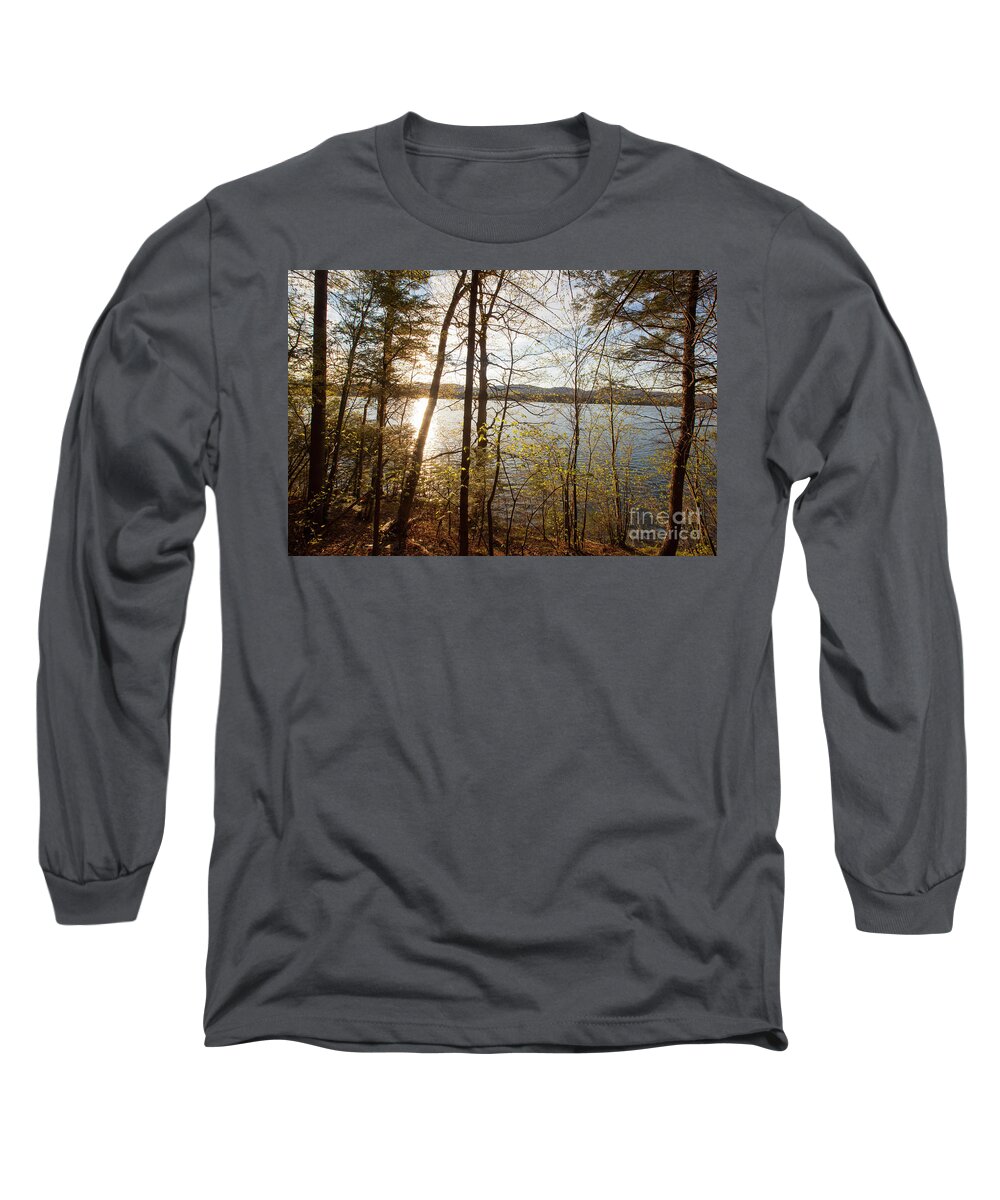 Appalachian Long Sleeve T-Shirt featuring the photograph Onota Lake #6 by Jonathan Welch