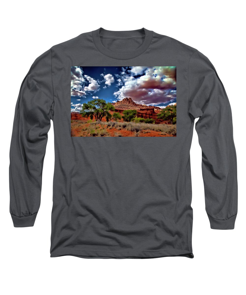 Capitol Reef National Park Long Sleeve T-Shirt featuring the photograph Capitol Reef National Park #656 by Mark Smith