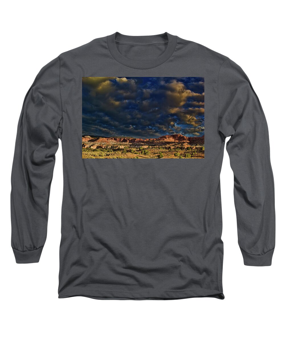 Capitol Reef National Park Long Sleeve T-Shirt featuring the photograph Capitol Reef National Park by Mark Smith