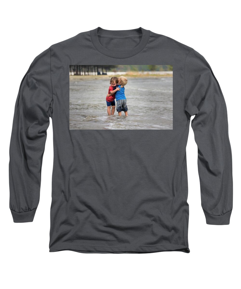 Child Long Sleeve T-Shirt featuring the digital art Child #8 by Maye Loeser