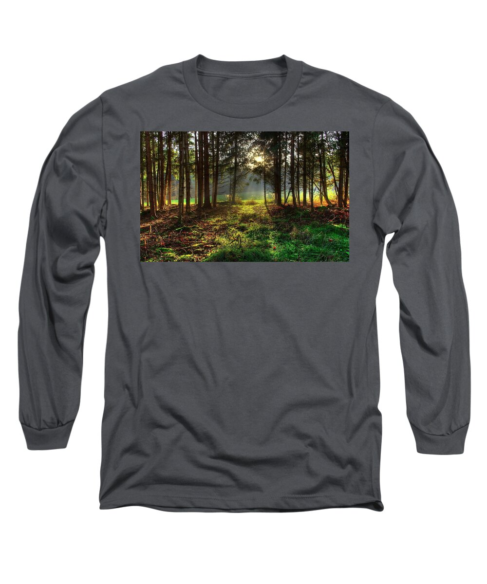 Forest Long Sleeve T-Shirt featuring the photograph Forest #8 by Jackie Russo