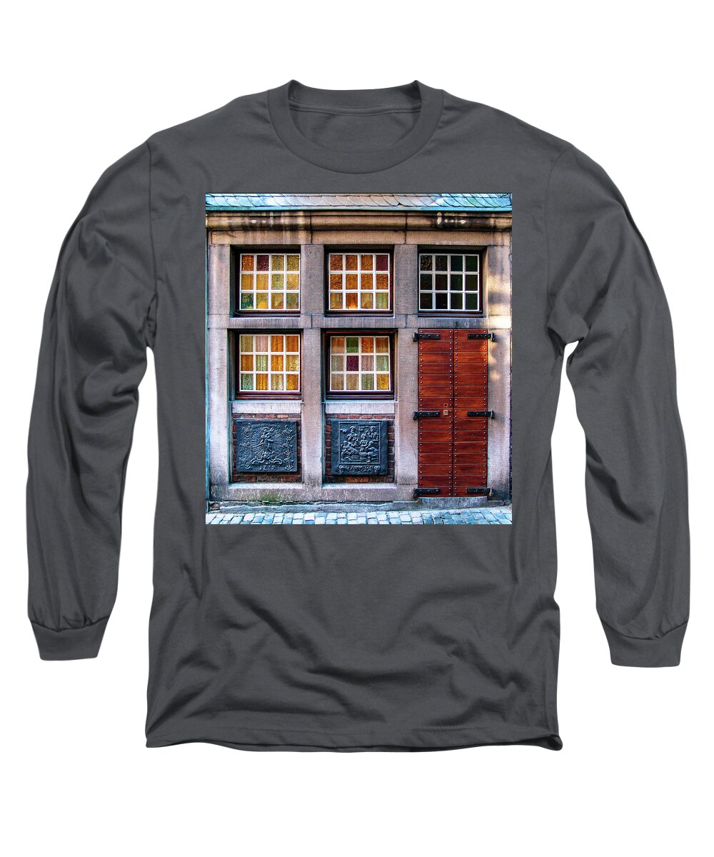Doorway Long Sleeve T-Shirt featuring the photograph A Doorway to Art by Tim Dussault