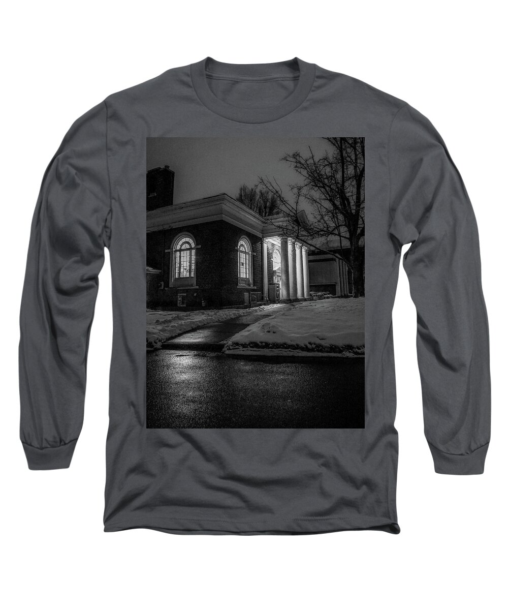 Long Sleeve T-Shirt featuring the photograph A pathway by Kendall McKernon
