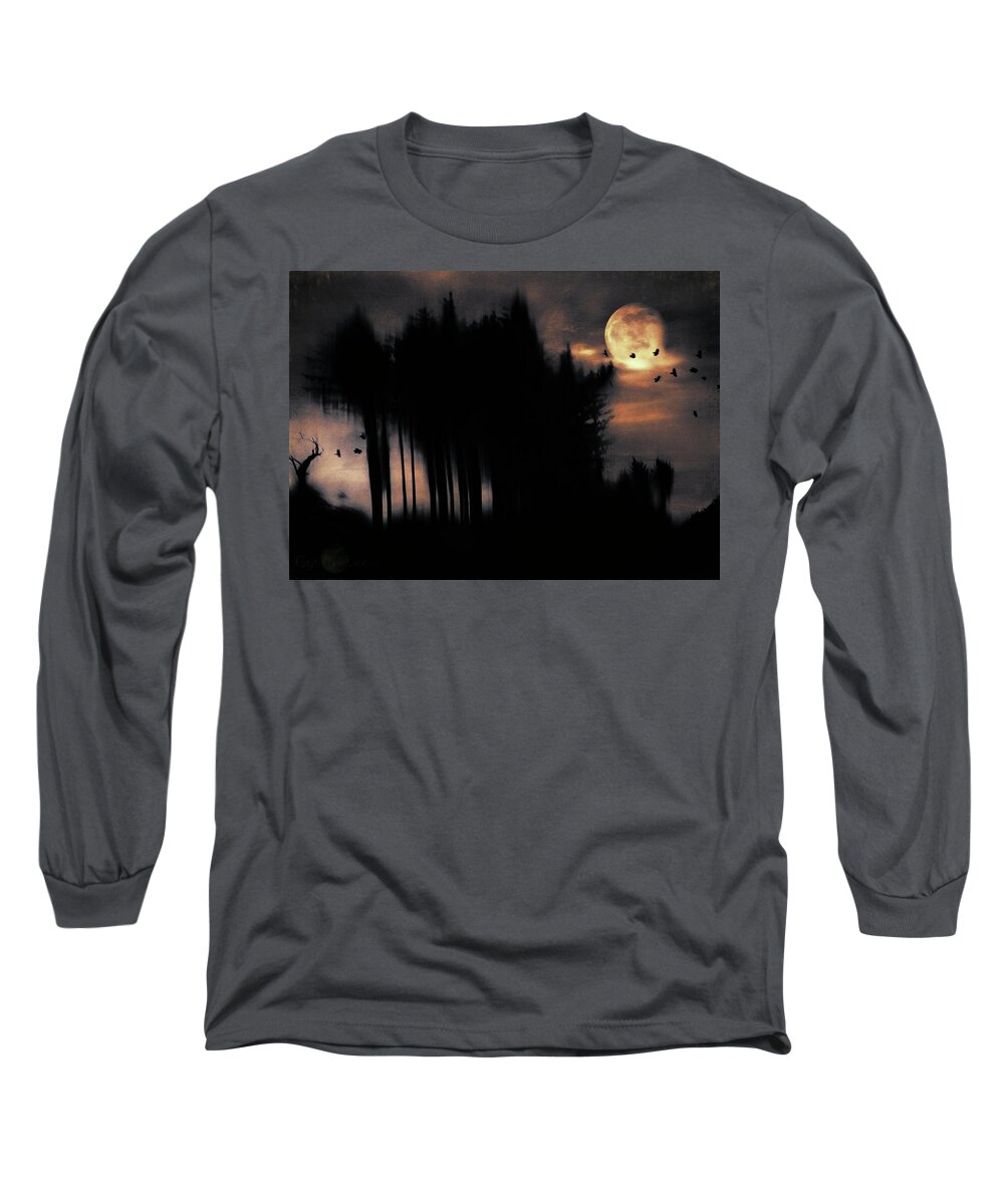 County Kerry Long Sleeve T-Shirt featuring the photograph a storm on the Dingle by Cybele Moon