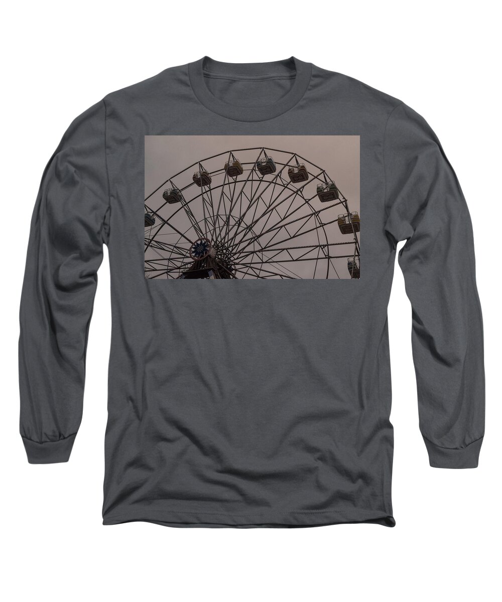 Carnival Long Sleeve T-Shirt featuring the photograph Abandoned Joy by Nicole Lloyd