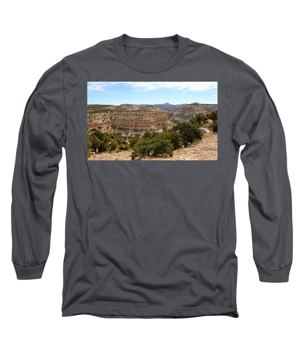 Utah Long Sleeve T-Shirt featuring the photograph Across Utah by Christy Pooschke