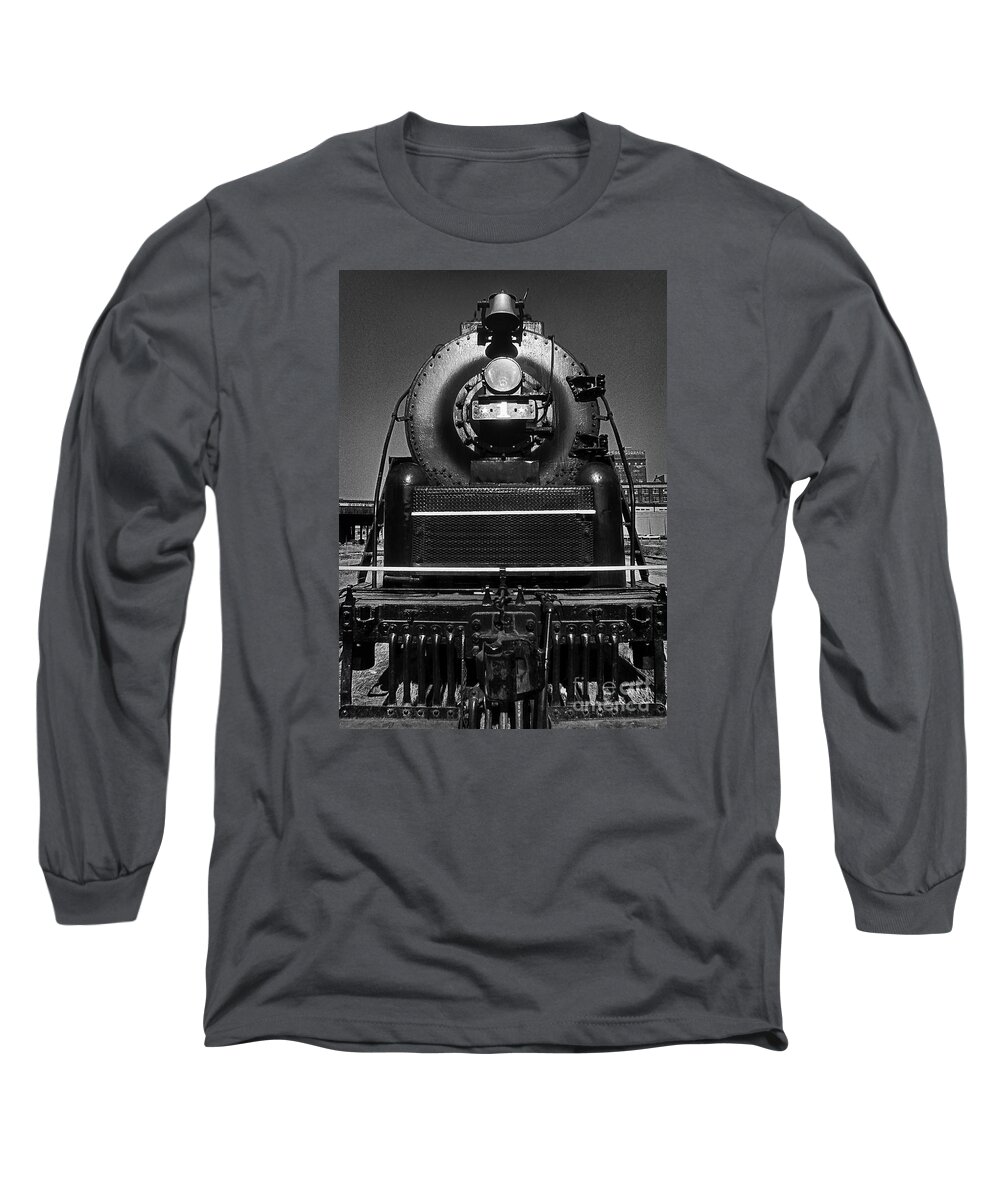 Bicentinnial Train Long Sleeve T-Shirt featuring the photograph American Freedom Train #1 by Martin Konopacki