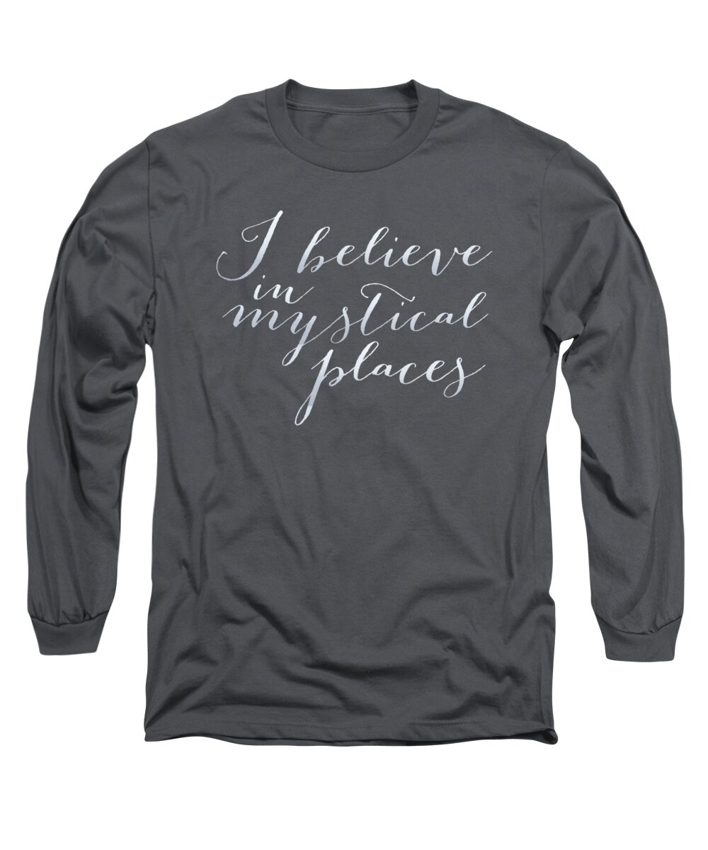  Long Sleeve T-Shirt featuring the photograph Mystical Island - Shores of the Black Lake by Matthew Wolf