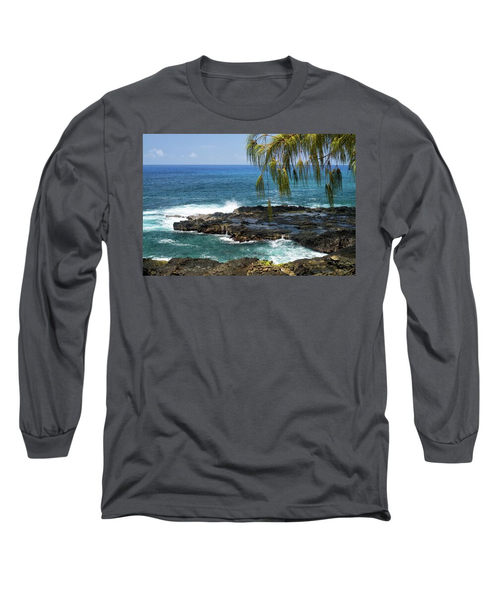Hawaii Long Sleeve T-Shirt featuring the photograph Ashore by Jason Wolters