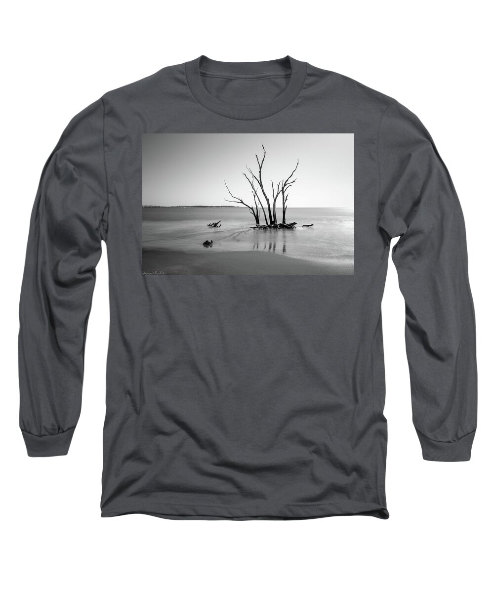 Island Long Sleeve T-Shirt featuring the photograph Ashore by Ray Silva
