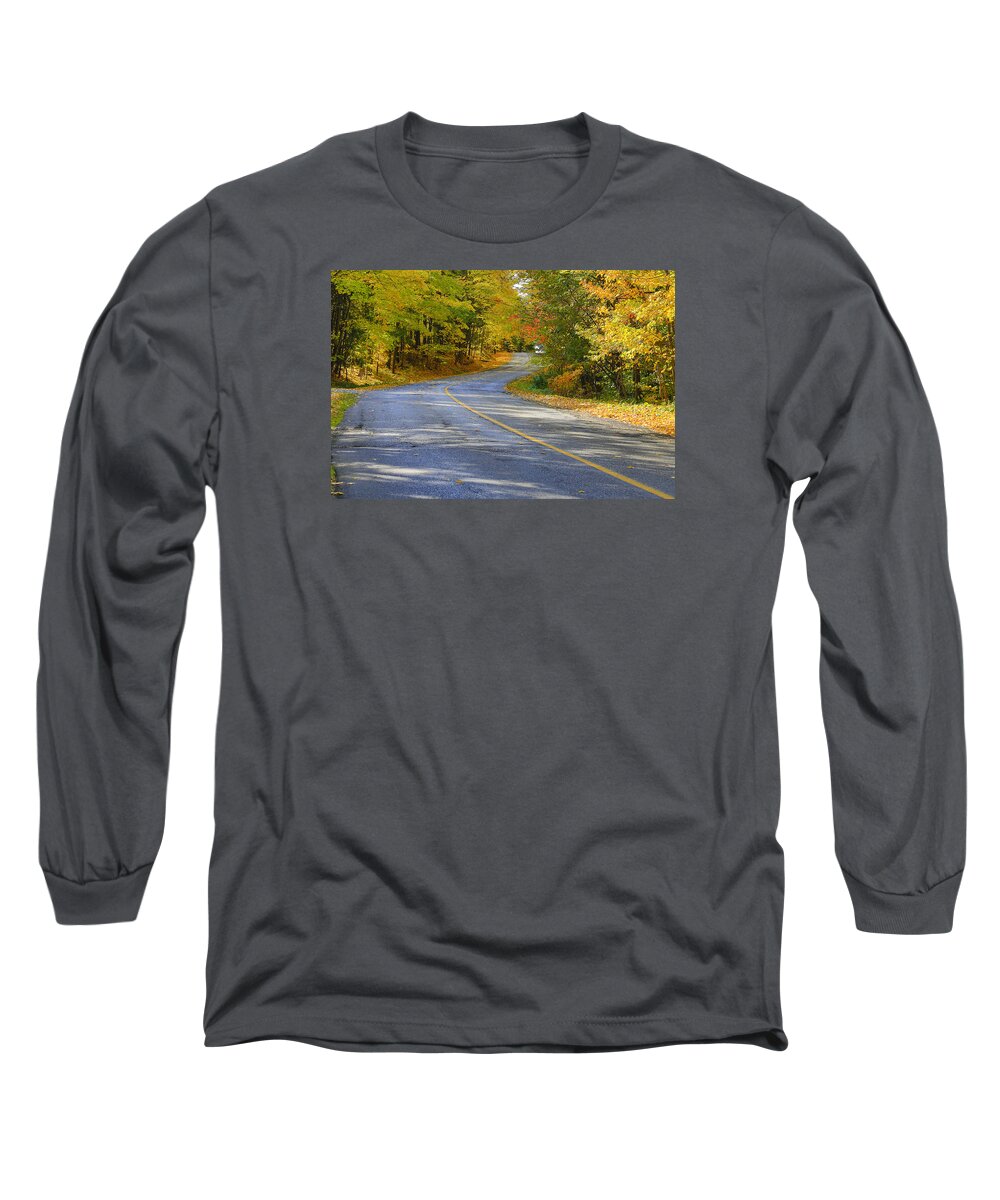 Caledon Long Sleeve T-Shirt featuring the photograph Autumn in the Caledon Hills 2 by Gary Hall