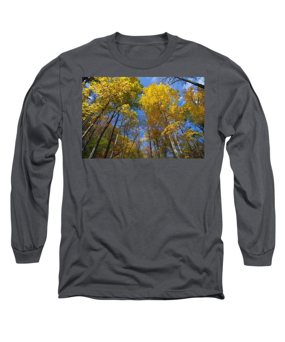 Fall Foliage Long Sleeve T-Shirt featuring the photograph Autumn Majesty by Kevin Craft