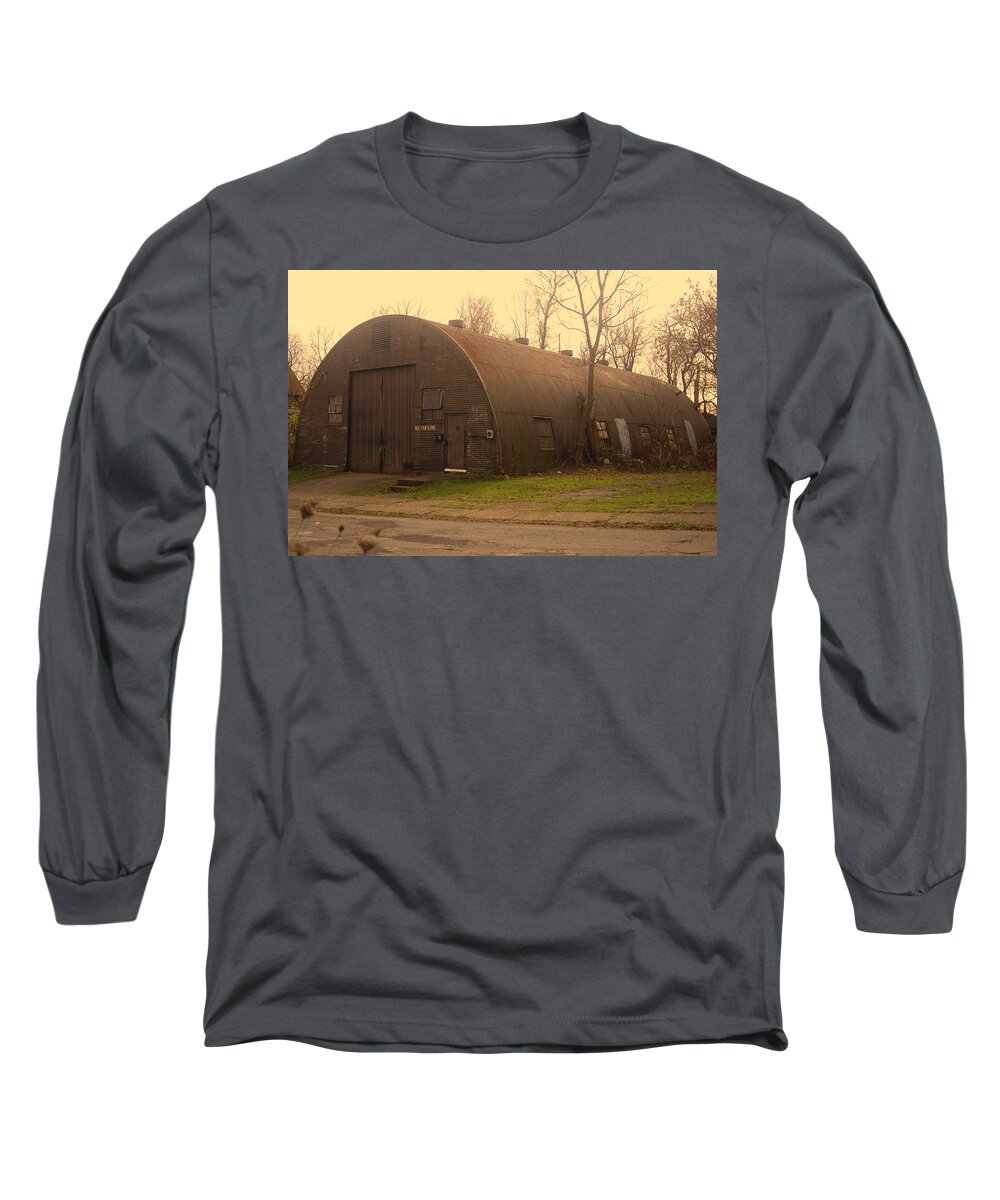  Long Sleeve T-Shirt featuring the photograph Barracks by Melissa Newcomb