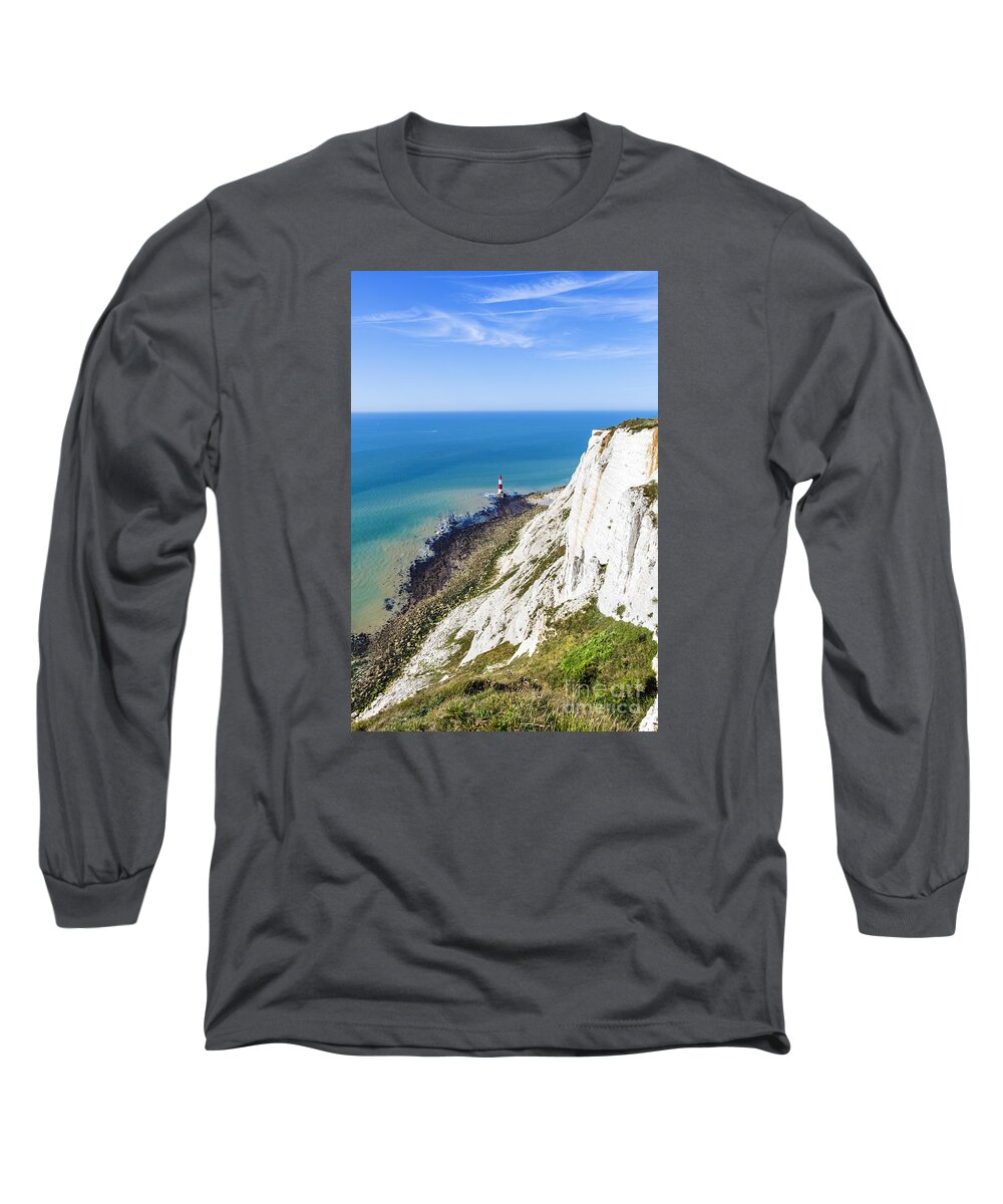 Beachy Long Sleeve T-Shirt featuring the photograph Beachy Head 2 by Ian Dagnall