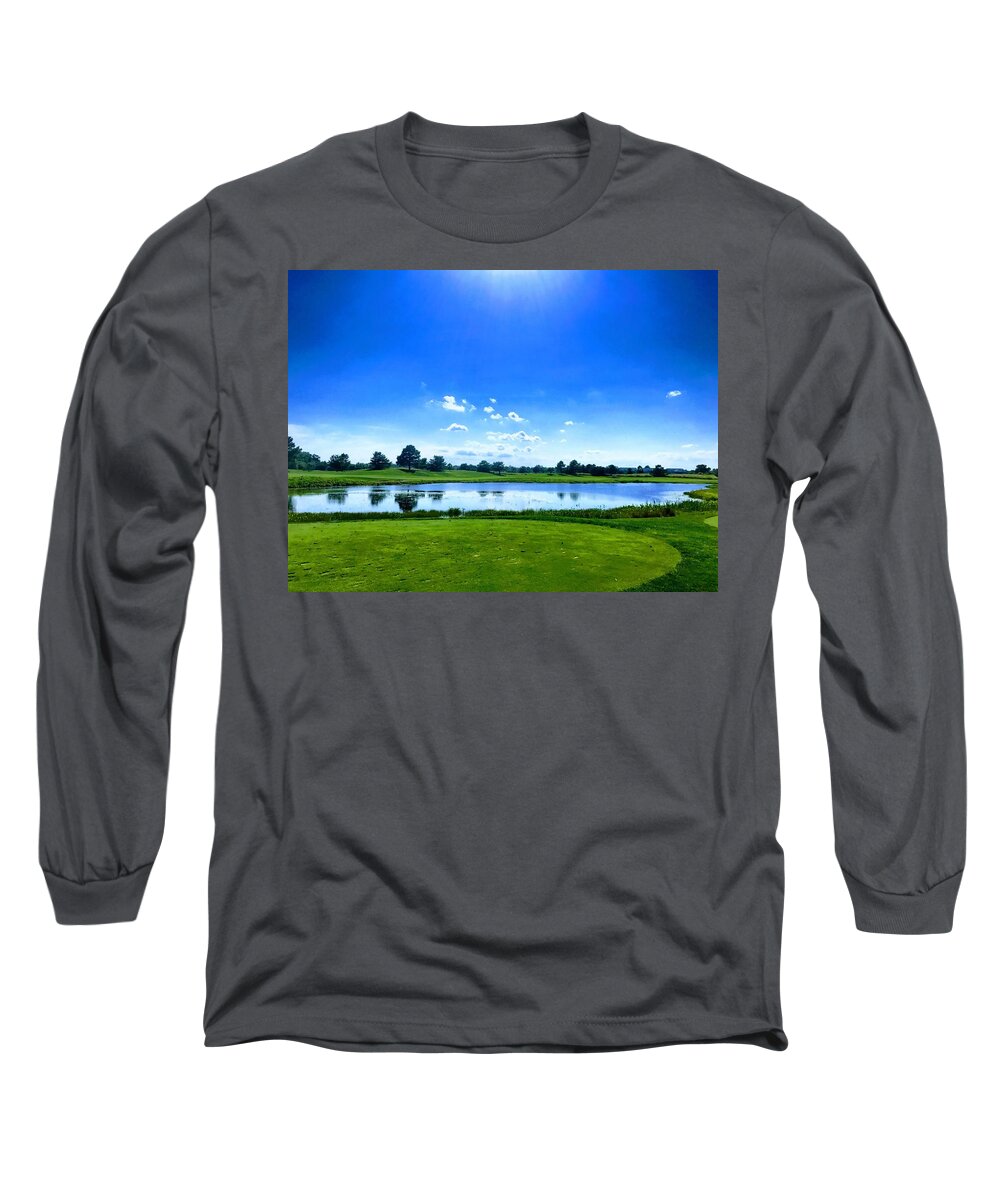 Summer Long Sleeve T-Shirt featuring the photograph Beautiful Day by Chris Montcalmo