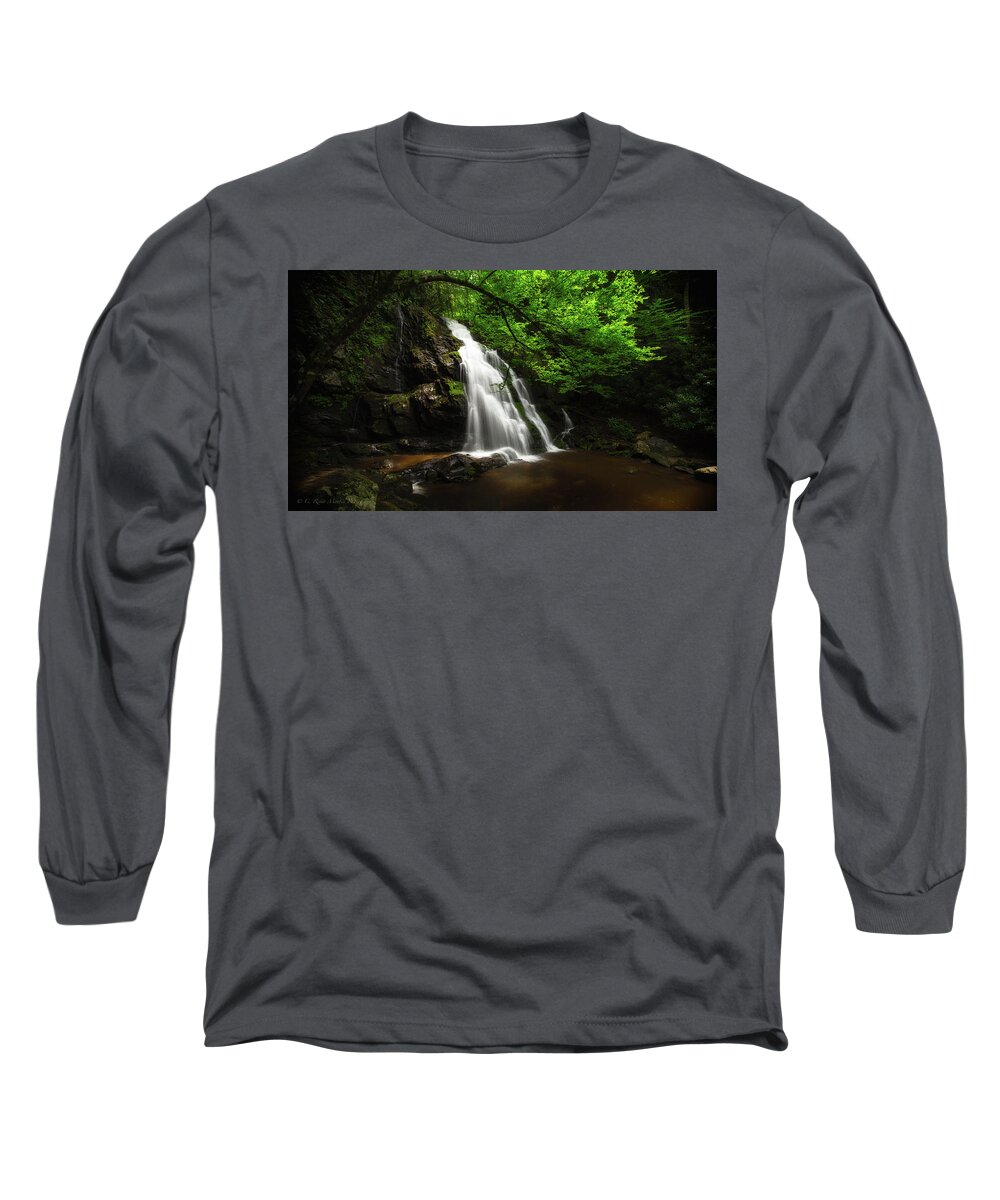 Tremont Long Sleeve T-Shirt featuring the photograph Beech Tree Falls by C Renee Martin