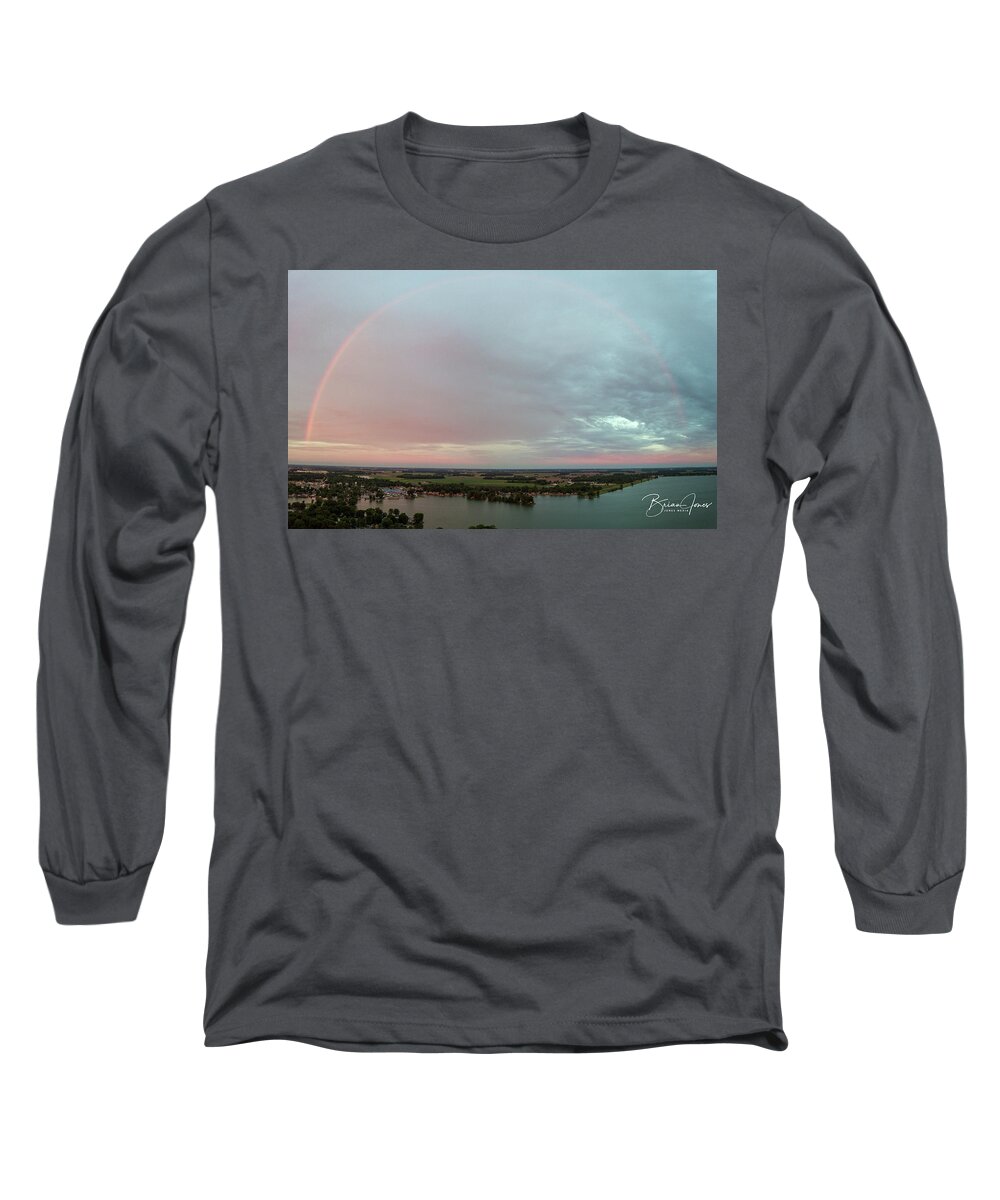  Long Sleeve T-Shirt featuring the photograph Behind the Surise by Brian Jones