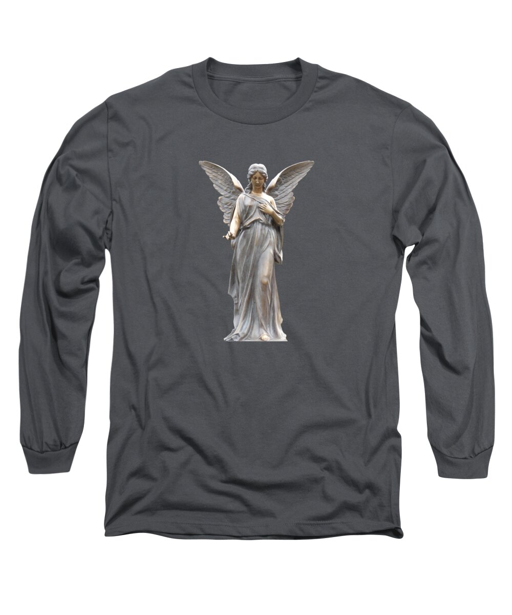 Angel Long Sleeve T-Shirt featuring the photograph Behold I Send an Angel Before Thee I I by David Dehner