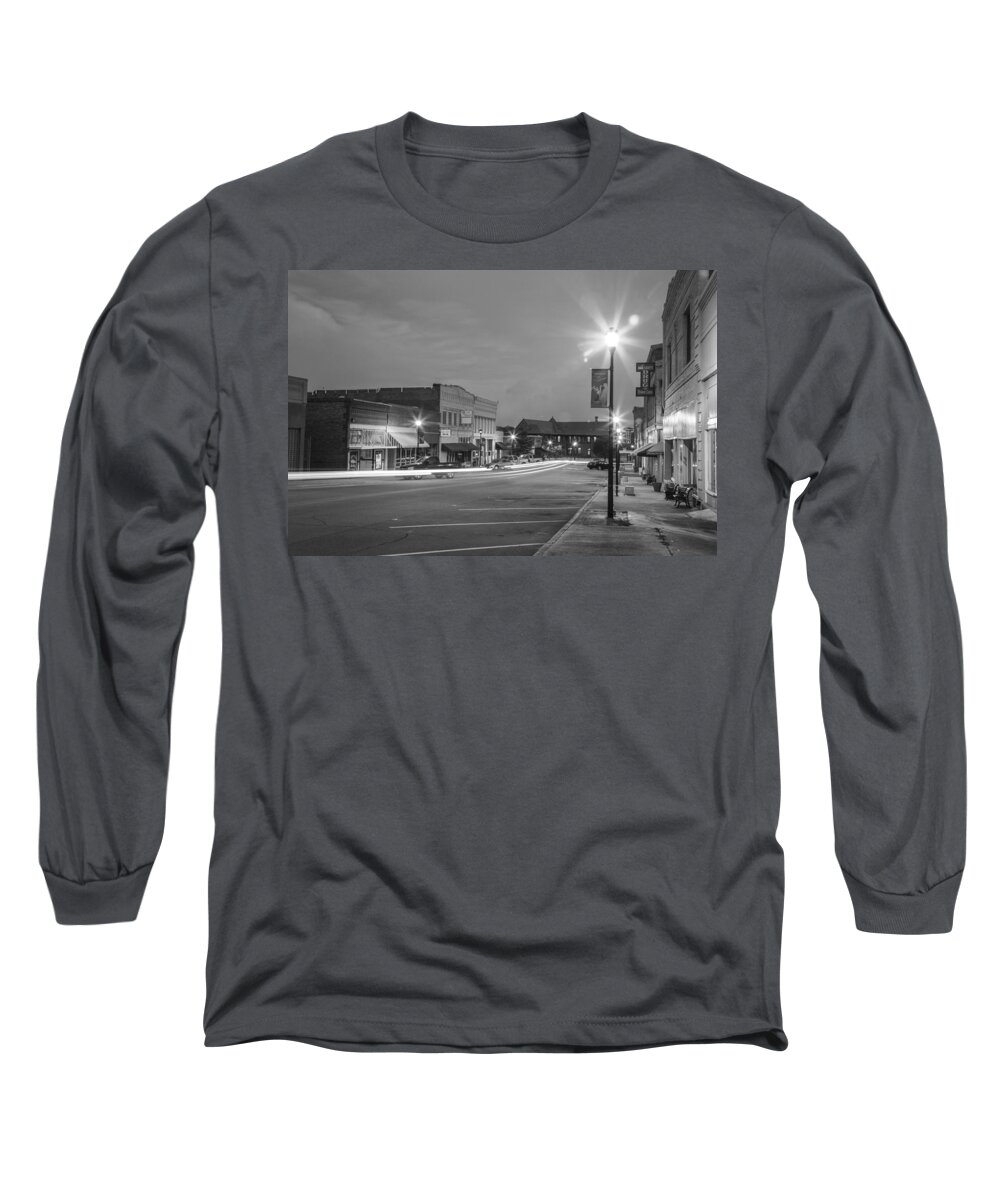 Black And White Long Sleeve T-Shirt featuring the photograph Black and White 31 by Jimmy McDonald