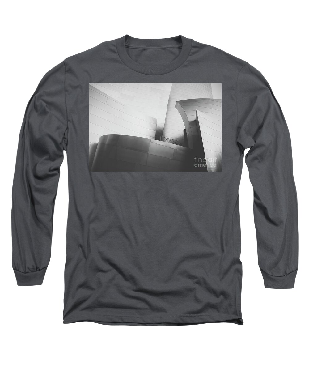 Photography Long Sleeve T-Shirt featuring the photograph Black and White Arcitechture by MGL Meiklejohn Graphics Licensing