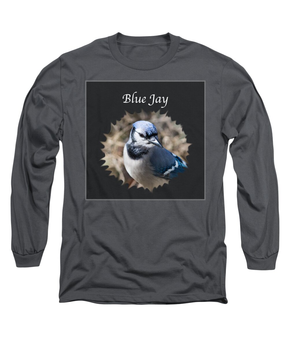 Blue Jay Long Sleeve T-Shirt featuring the photograph Blue Jay  by Holden The Moment