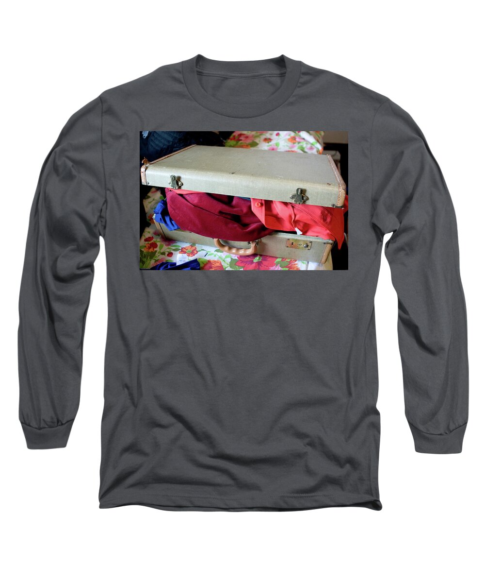 People Long Sleeve T-Shirt featuring the photograph Bon Voyage by Frank DiMarco
