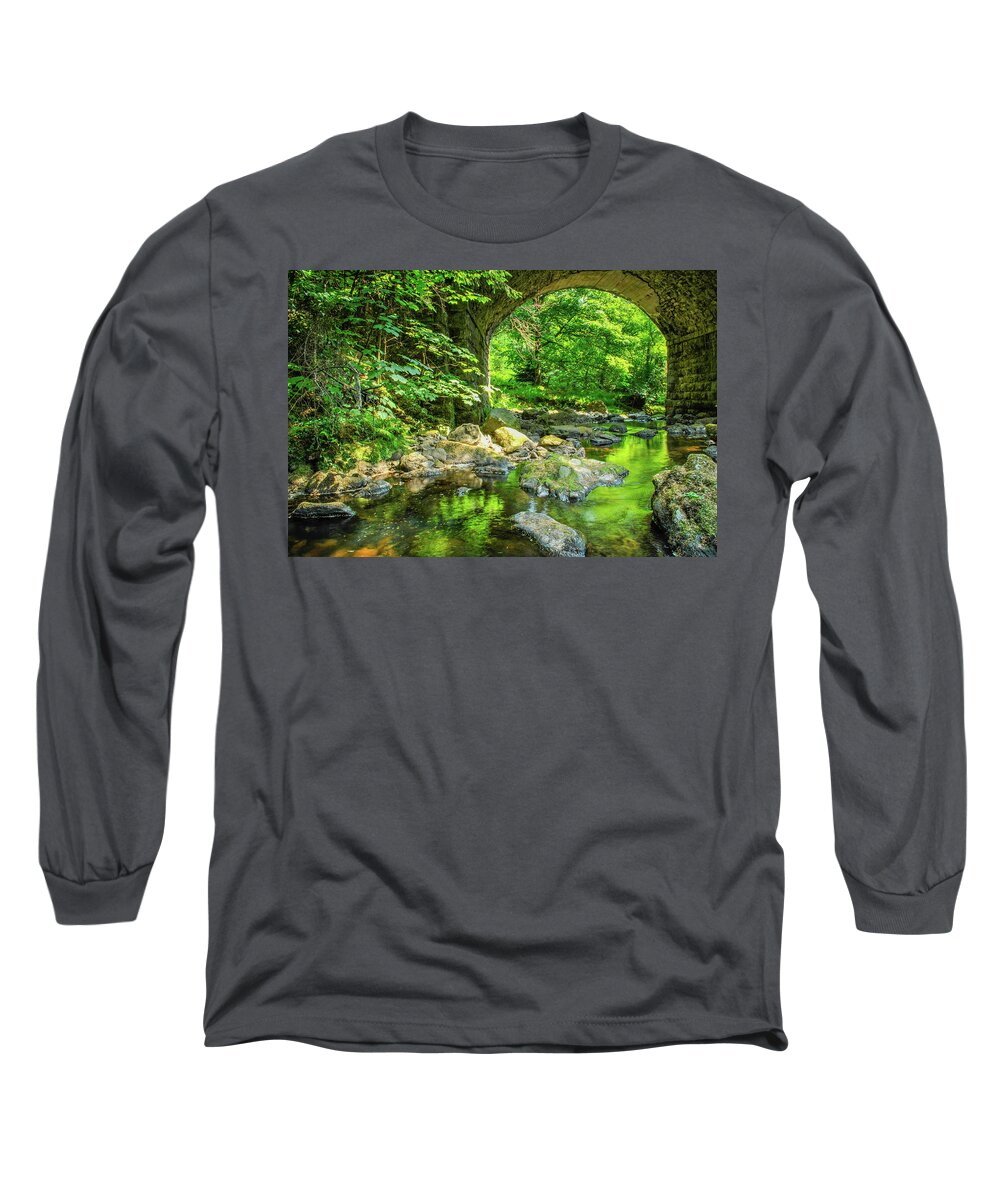 Boola Long Sleeve T-Shirt featuring the photograph Boola Bridge by Joe Ormonde
