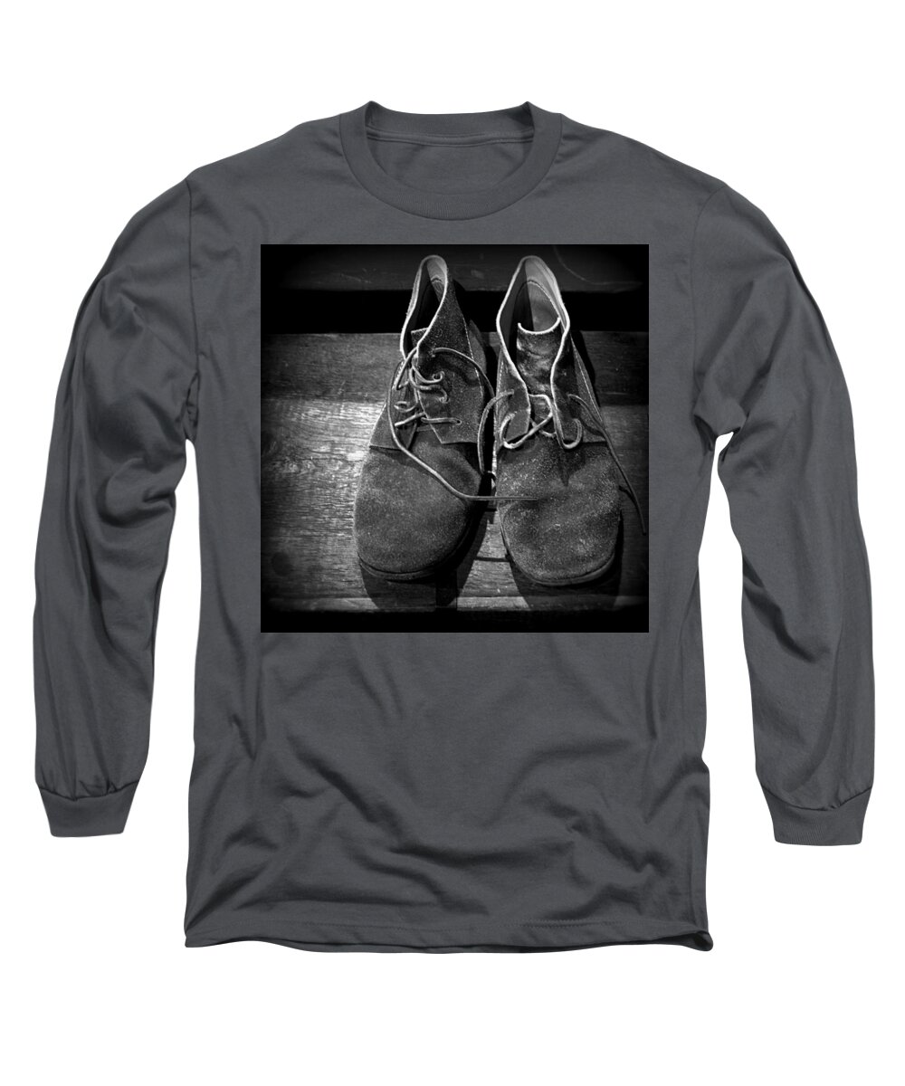 Boots Long Sleeve T-Shirt featuring the photograph Boots by Joseph Skompski