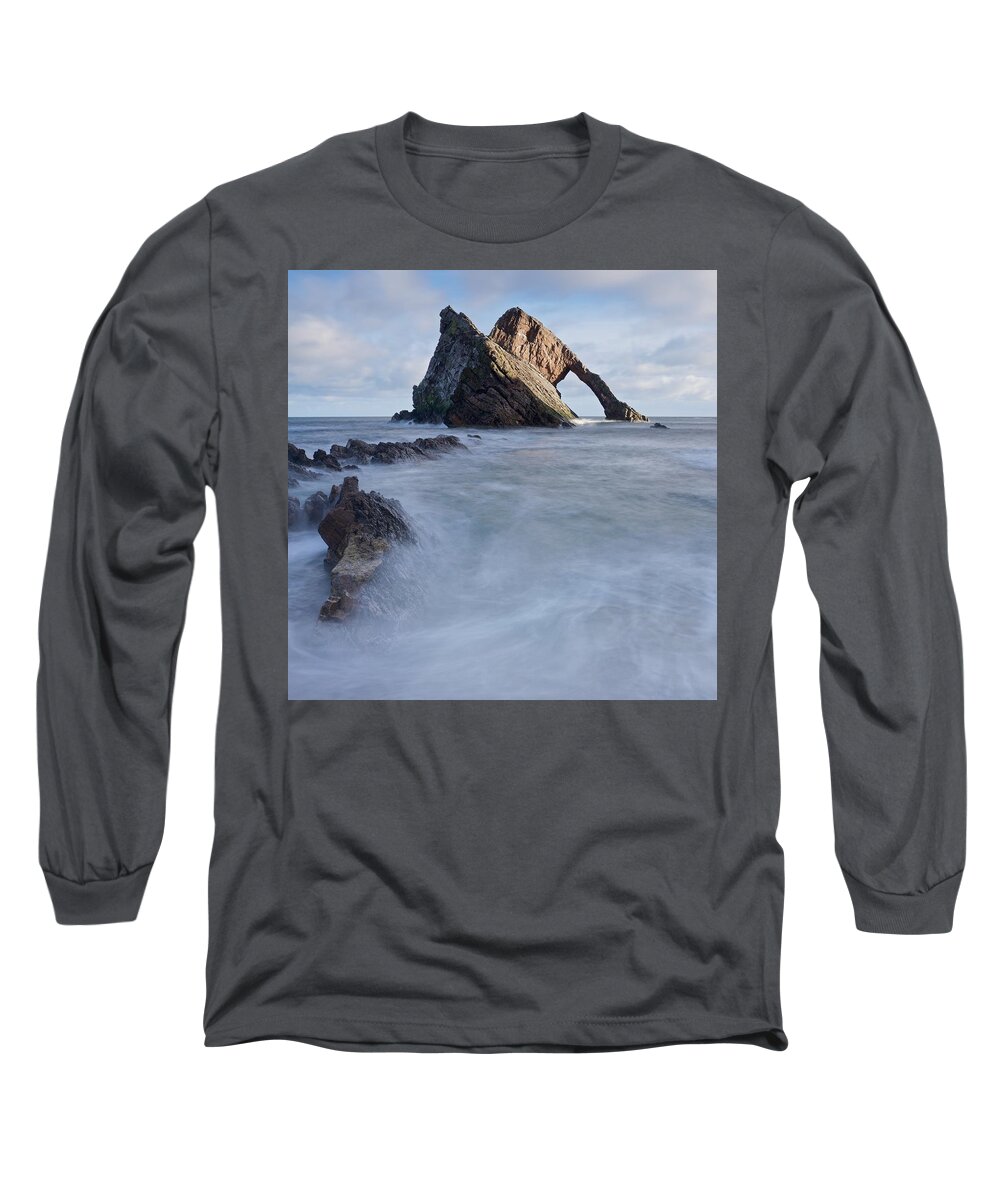 Bow Fiddle Rock Long Sleeve T-Shirt featuring the photograph Bow Fiddle Rock by Stephen Taylor