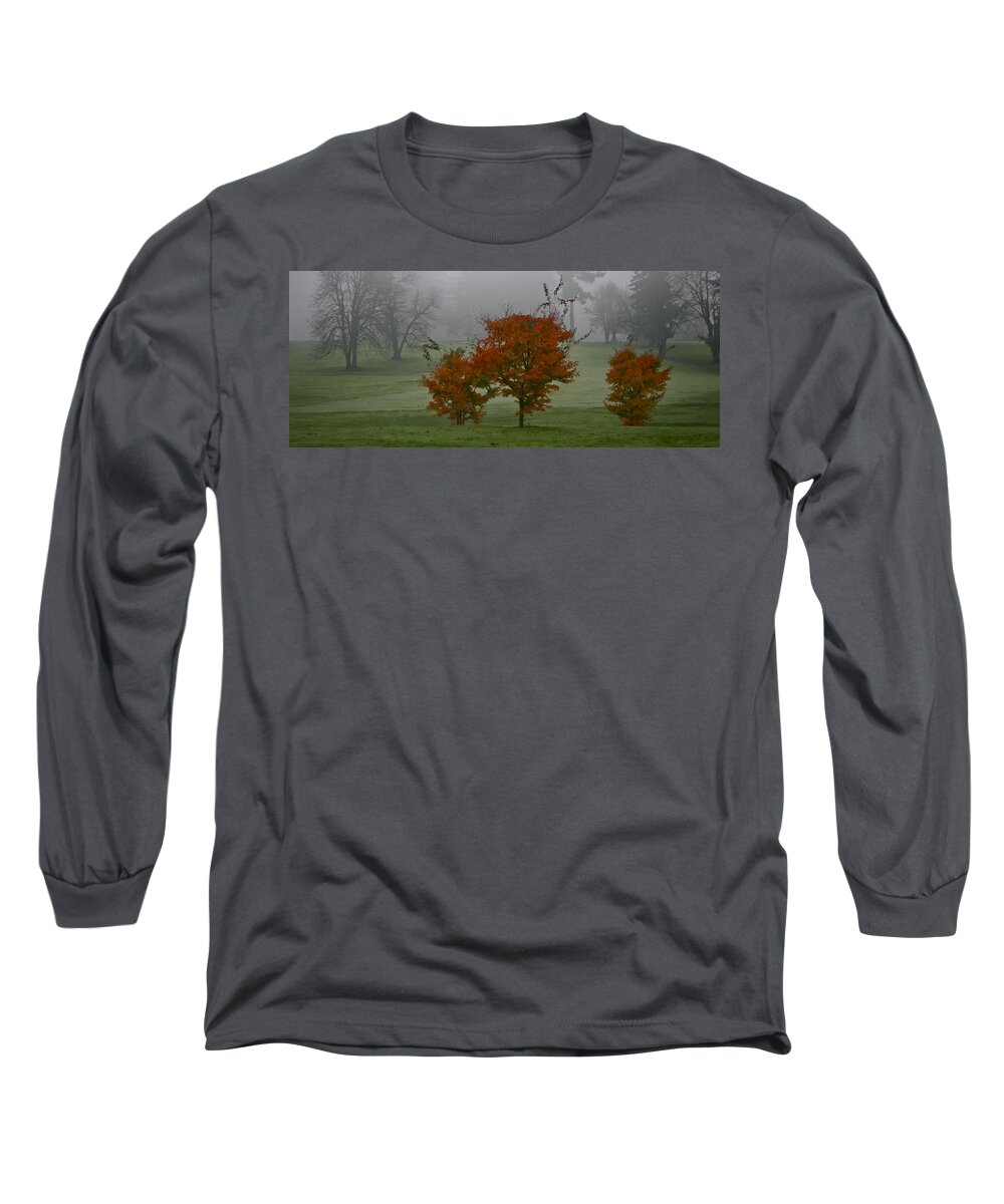 Trees Long Sleeve T-Shirt featuring the photograph Breaking the monotony by Albert Seger