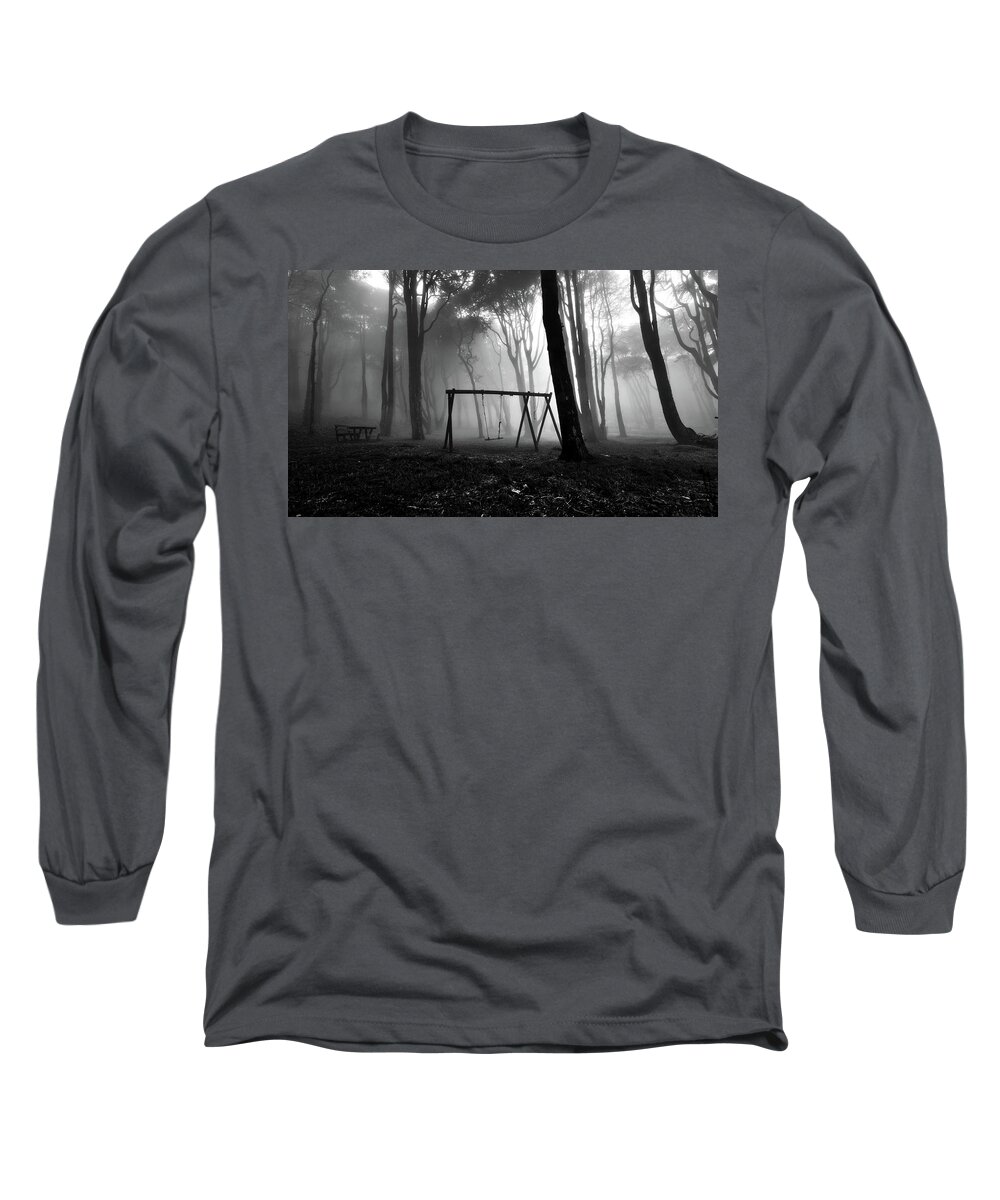 Landscape Long Sleeve T-Shirt featuring the photograph Broken dreams by Jorge Maia