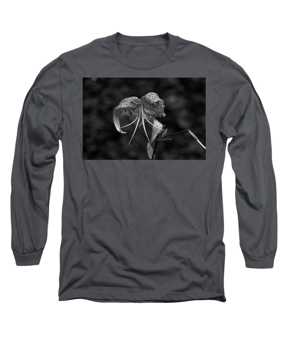 Lily Long Sleeve T-Shirt featuring the photograph Brutally Beautiful by Michiale Schneider